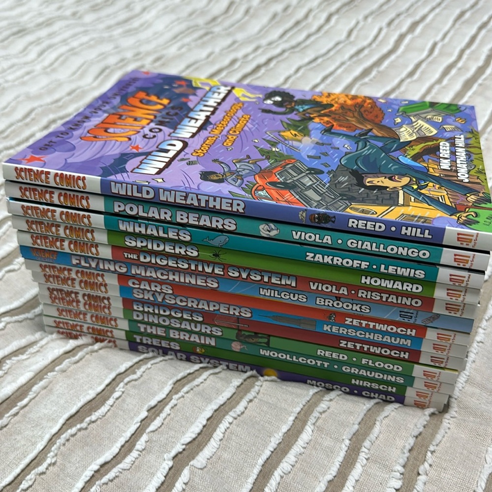 Lot of 13 Science Comics